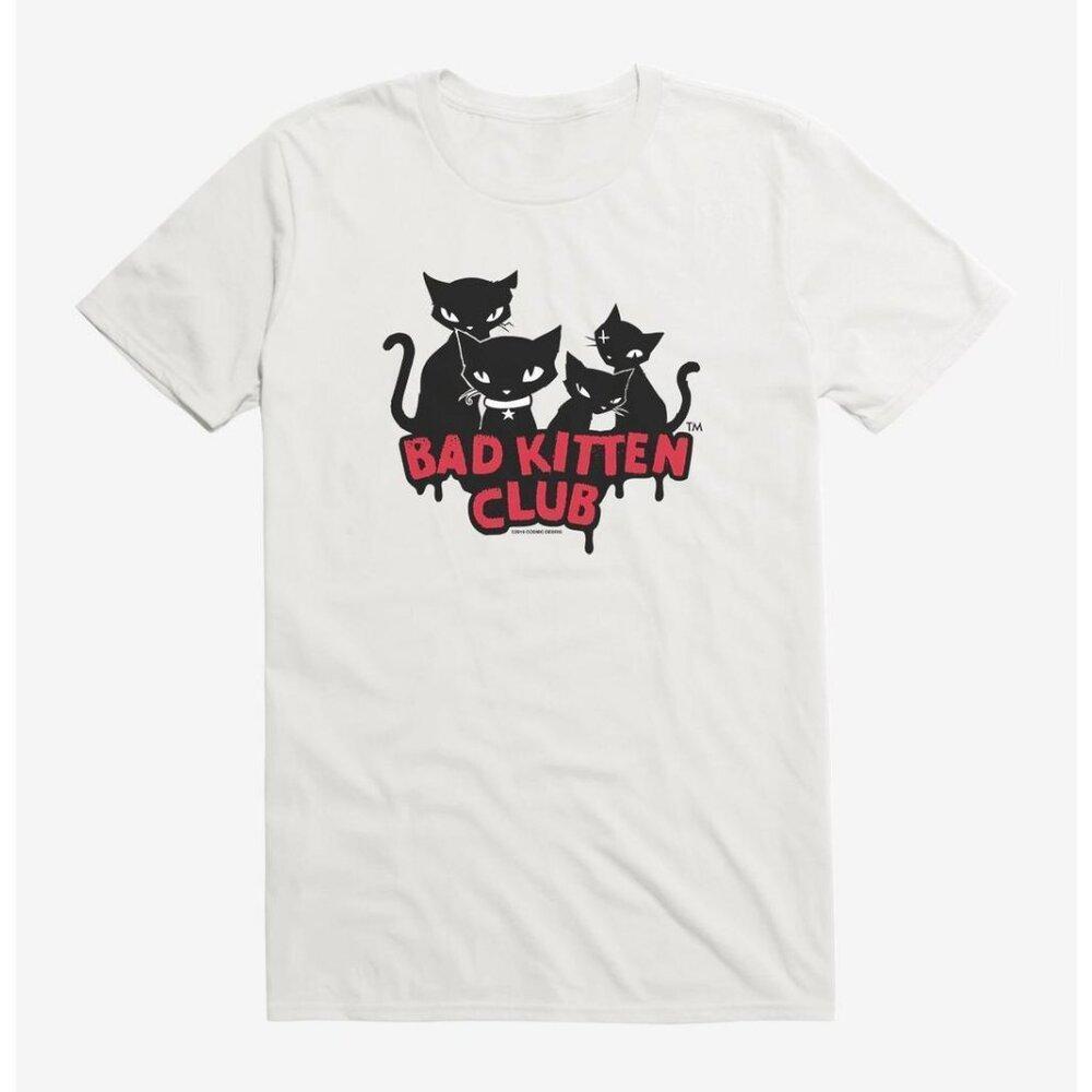 Emily The Strange Bad Kitten Club Unisex T-Shirt, Music Lover Gift